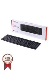 Torima TK-01 Kablolu Standart Q Klavye Siyah