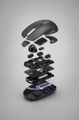 Kablosuz Q Klavye Mouse Seti TMK01 Siyah