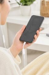 Kulaklık Dönüştürücü İphone 7 Aux JBC100 Beyaz