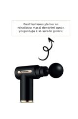 Titreşimli Şarjlı Masaj Aleti MSG-001 Siyah