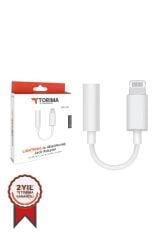 Torima JBC-100 iPhone 7 Aux Kulaklık Dönüştürücü Beyaz