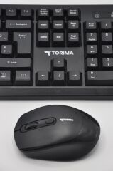 Torima TMK-01 Siyah  Kablosuz Q Klavye Ve Mouse Seti Siyah