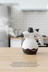 El Tipi 1500 W Buharlı Temizleyici TSC03 Beyaz