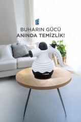 El Tipi 1500 W Buharlı Temizleyici TSC03 Beyaz
