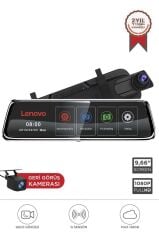 Lenovo V7/8801PLUS Siyah 1080P Araç içi 9.6inç Dokunmatik Dikiz Gece Görüşü Ön ve Arka Araç Kamerası