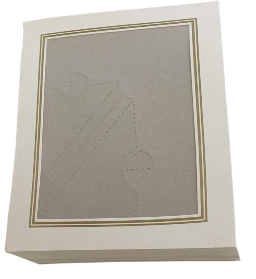 Karton Çerçeve 15x21 100'lü Paket Beyaz