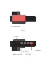 Lenovo R1/5369 Siyah 2K Wifi Araç içi Dokunmatik Ön Ve Arka Araç Kamerası