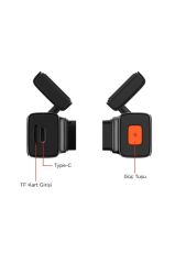 Araç İçi Kamera 2K Hd Wifi Ön Araç Kamerası S7 7701 Siyah