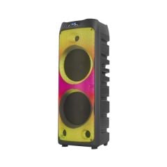 Torima Kolav-L2121 Mikrofonlu Kumandalı Rgb Ledli Taşınabilir Bluetooth Hoparlör Usb-Tf-Fm Radyo Siyah
