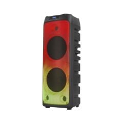 Torima Kolav-L2121 Mikrofonlu Kumandalı Rgb Ledli Taşınabilir Bluetooth Hoparlör Usb-Tf-Fm Radyo Siyah