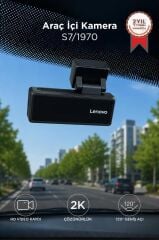 Lenovo S7/1970 Siyah Wifi Araç İçi  Ön Ve Arka Araç Kamerası