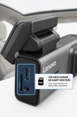 Lenovo S7/1970 Siyah Wifi Araç İçi  Ön Ve Arka Araç Kamerası