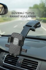 Telefon Tutucu 2si1 Arada Vakumlu Ev Ofis Araç İçi Oto Aksesuarları JX066 Siyah