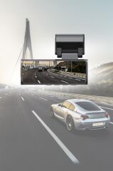 Araç İçi Kamera 3.2 INC Wifi Ön ve Arka Araç Kamerası S7 3280 Siyah