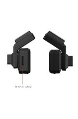 Araç İçi Kamera 1080P Dokunmatik Wifi Ön ve Arka Araç Kamerası Q3 3318 Siyah