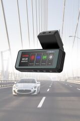 Lenovo Q3/3318 Siyah 1080P Wifi Araç içi Dokunmatik Ön Ve Arka Araç Kamerası