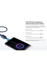 Xiaomi 33W 20.000Mah Krem Powerbank USB ve USB-C Portu ve USB-C Entegre Kablo BHR8851GL