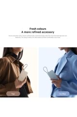 Xiaomi Power Bank 10000mAh  Krem Entegre Kablo USB ve USB-C Portu 22.5W BHR9072GL