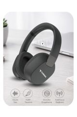 Bluetooth Kulaklık Kulak Üstü Kablosuz Kulaklık HD50 Siyah