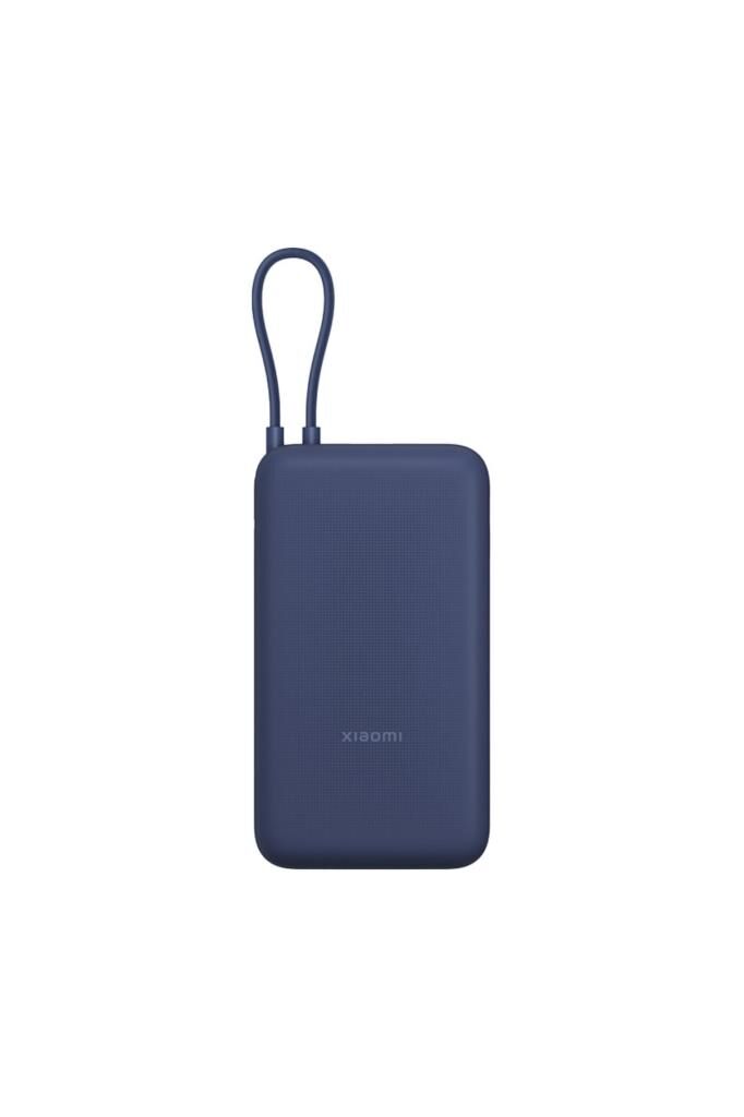 Xiaomi 33W 20.000Mah Mavi Powerbank USB ve USB-C Portu ve USB-C Entegre Kablo BHR8851GL