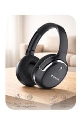 Bluetooth Kulaklık Kulak Üstü Kablosuz Kulaklık HD60 Siyah