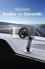 Torima  JX-052 Siyah Çok Amaçlı Manyetik Car Holder Araç İçi Telefon Tutucu