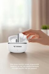 Bluetooth Kulaklık Kulak İçi Kablosuz Kulaklık TB11 Beyaz