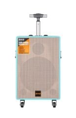 Torima B-V8 Mikrofonlu Kumandalı Taşınabilir Tekerlekli Bluetooth Hoparlör Mavi
