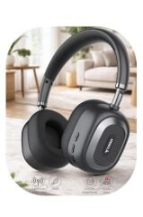 Bluetooth Kulaklık Kulak Üstü Kablosuz Kulaklık HD70 Siyah