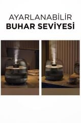 Torima X5 Siyah Humidifier Hava Nemlendirici Aroma Terapili Buhar Makinesi