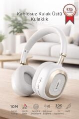 Bluetooth Kulaklık Kulak Üstü Kablosuz Kulaklık HD70 Gri