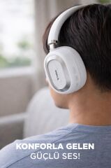 Bluetooth Kulaklık Kulak Üstü Kablosuz Kulaklık HD70 Gri