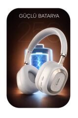 Bluetooth Kulaklık Kulak Üstü Kablosuz Kulaklık HD70 Gri