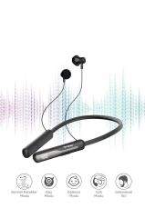 Bluetooth Kulaklık Kulak İçi Boyuna Asılabilir 5 Ses Değiştirme Modlu Kablosuz Kulaklık TB12 Siyah