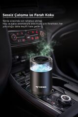 Araç İçi Aroma Difüzörü Hava Nemlendirici Şarjlı Oda ve Araba Kokusu TCF01 Northern Cedar