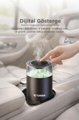 Araç İçi Aroma Difüzörü Hava Nemlendirici Şarjlı Oda ve Araba Kokusu TCF01 Secret Forest
