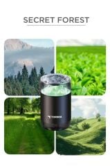 Araç İçi Aroma Difüzörü Hava Nemlendirici Şarjlı Oda ve Araba Kokusu TCF01 Secret Forest