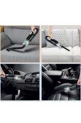 Araç Süpürgesi Şarjlı 8000Pa Süper Güçlü El Süpürgesi A031 Siyah