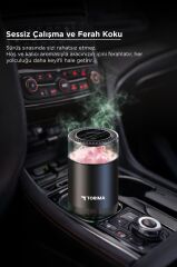 Araç İçi Aroma Difüzörü Hava Nemlendirici Şarjlı Oda ve Araba Kokusu TCF01 Qıngyıng Weıyang
