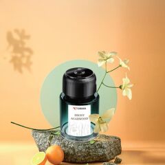 Araç İçi Aroma Difüzörü Hava Nemlendirici Lazerli Şarjlı Oda ve Araba Kokusu TCF02 Ebony Agarwood