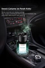 Araç İçi Aroma Difüzörü Hava Nemlendirici Lazerli Şarjlı Oda ve Araba Kokusu TCF02 Blue Man