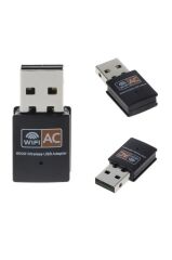 Mini Wifi Adaptör USB 2.0 600 Mbps Kablosuz Alıcı YD48 Siyah