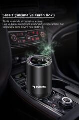 Araç İçi Aroma Difüzörü Hava Nemlendirici Rgb Işıklı Şarjlı Oda ve Araba Kokusu TCF04 Cologne
