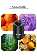 Araç İçi Aroma Difüzörü Hava Nemlendirici Rgb Işıklı Şarjlı Oda ve Araba Kokusu TCF04 Cologne