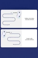 Torima S9 Beyaz Su Püskürtmeli Uzaktan Kumandalı Cam Pencere Temizleme Robotu