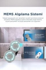 Torima S9 Beyaz Su Püskürtmeli Uzaktan Kumandalı Cam Pencere Temizleme Robotu