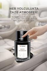 Araç İçi Aroma Difüzörü Hava Nemlendirici Lazerli Şarjlı Oda ve Araba Kokusu TCF03 Ebony Agarwood