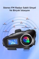 Torima Q58 Helmet Intercom Bluetooth Motorsiklet Kask Kulaklığı İnterkom