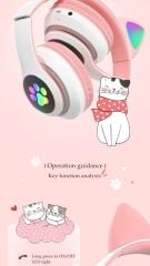 Torima STN-28 Pembe Kulak Üstü Kablosuz Bluetooth Kulaklık