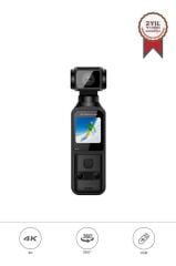 Aksiyon Kamerası Gece Görüşlü Wifi 4K 360 Derece Dönebilen Kamera CMR22 Siyah